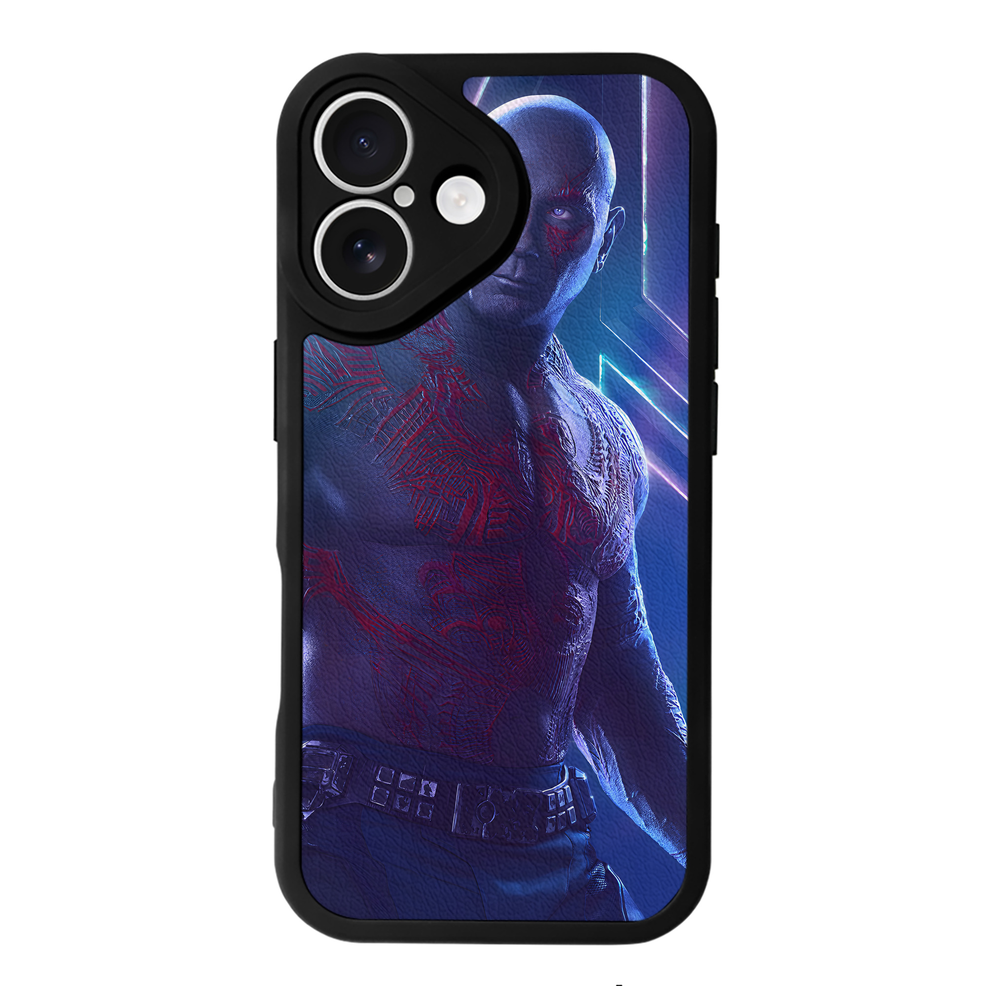 （画像用） アベンジャーズ The Avengers 【iPhone 16シリーズ対応】シリコンスマホケース（レザー調） 材質：シリコン